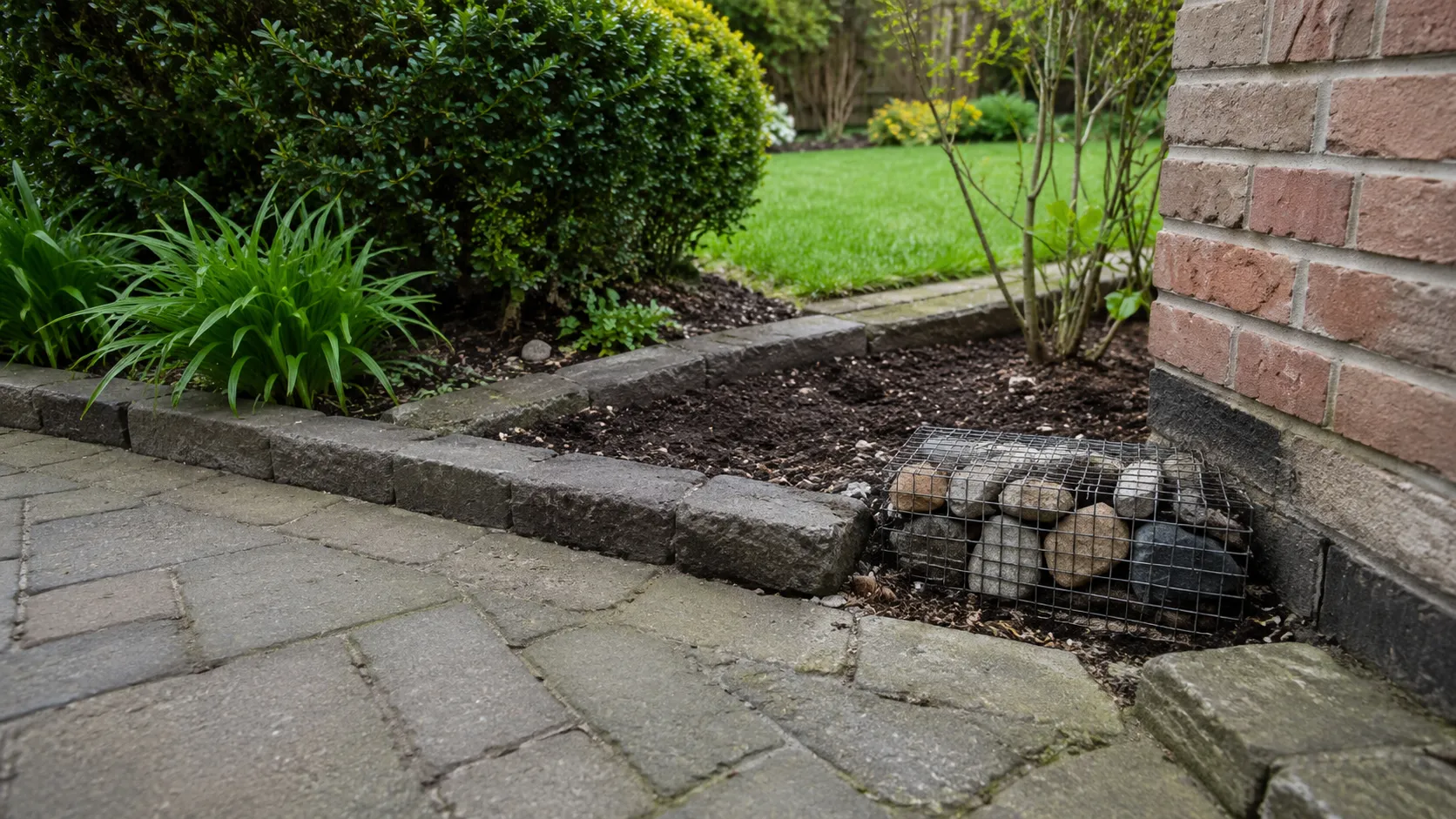 Bestrijder die een toegang van ratten veilig afdicht